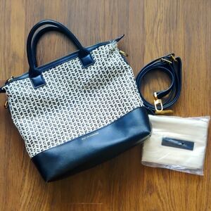 Want les essentiels MINI O`HARE special edition raffia bag